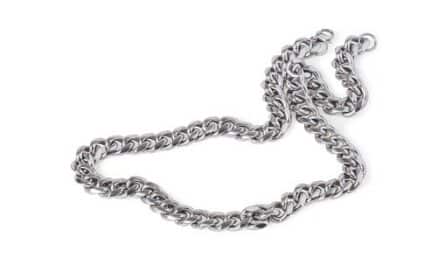 chaine argent maille
