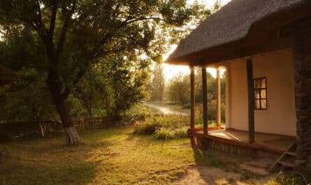 charmante maison en campagne avec un beau terrain