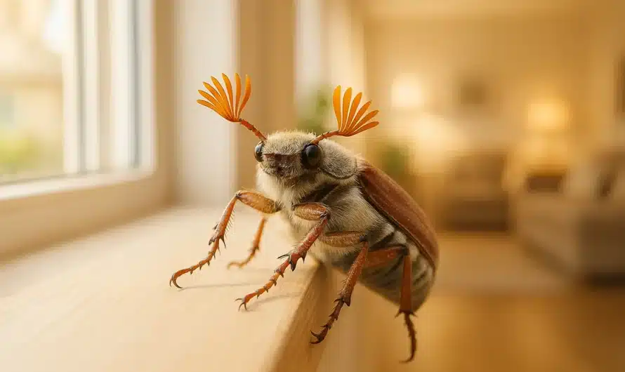 Hanneton dans la maison : quelle signification ?