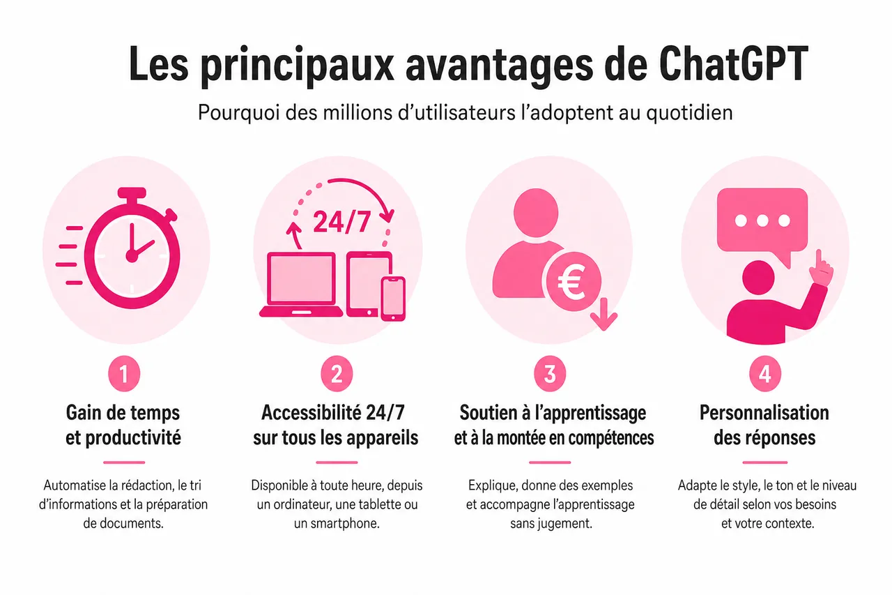 L’utilisation quotidienne de ChatGPT et de l’IA générative: ce que vous devez savoir , Avantages, limites et conseils pour bien utiliser ChatGPT