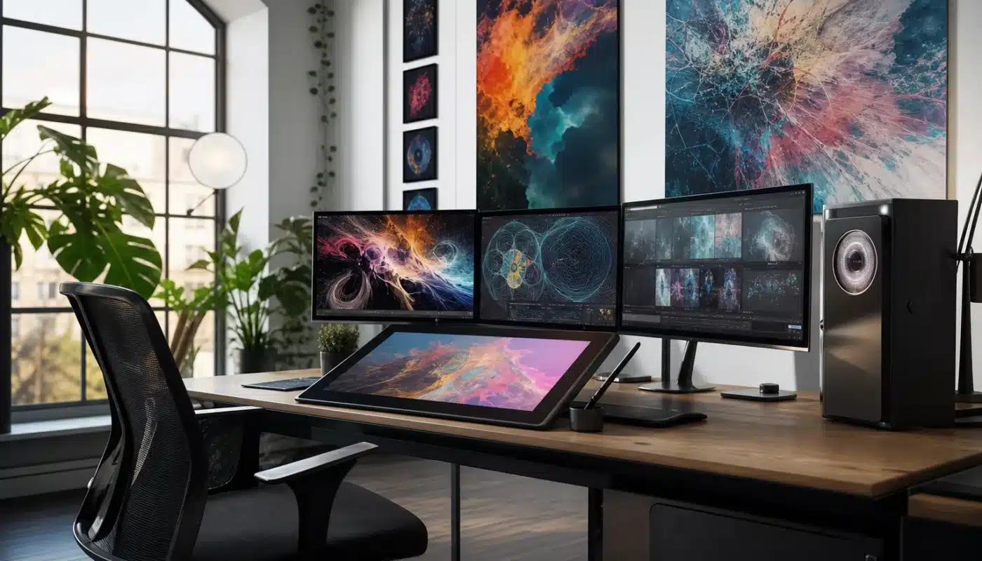 Images générées par IA pour création et sécurité visuelle professionnelle