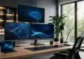 Intelligence artificielle gratuite utilisée dans un environnement professionnel