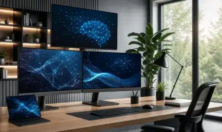 Intelligence artificielle gratuite utilisée dans un environnement professionnel