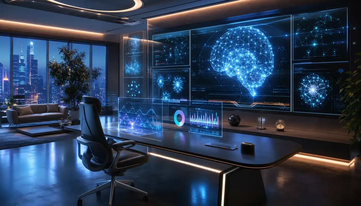 Intelligence artificielle moderne représentant les meilleures IA 2026