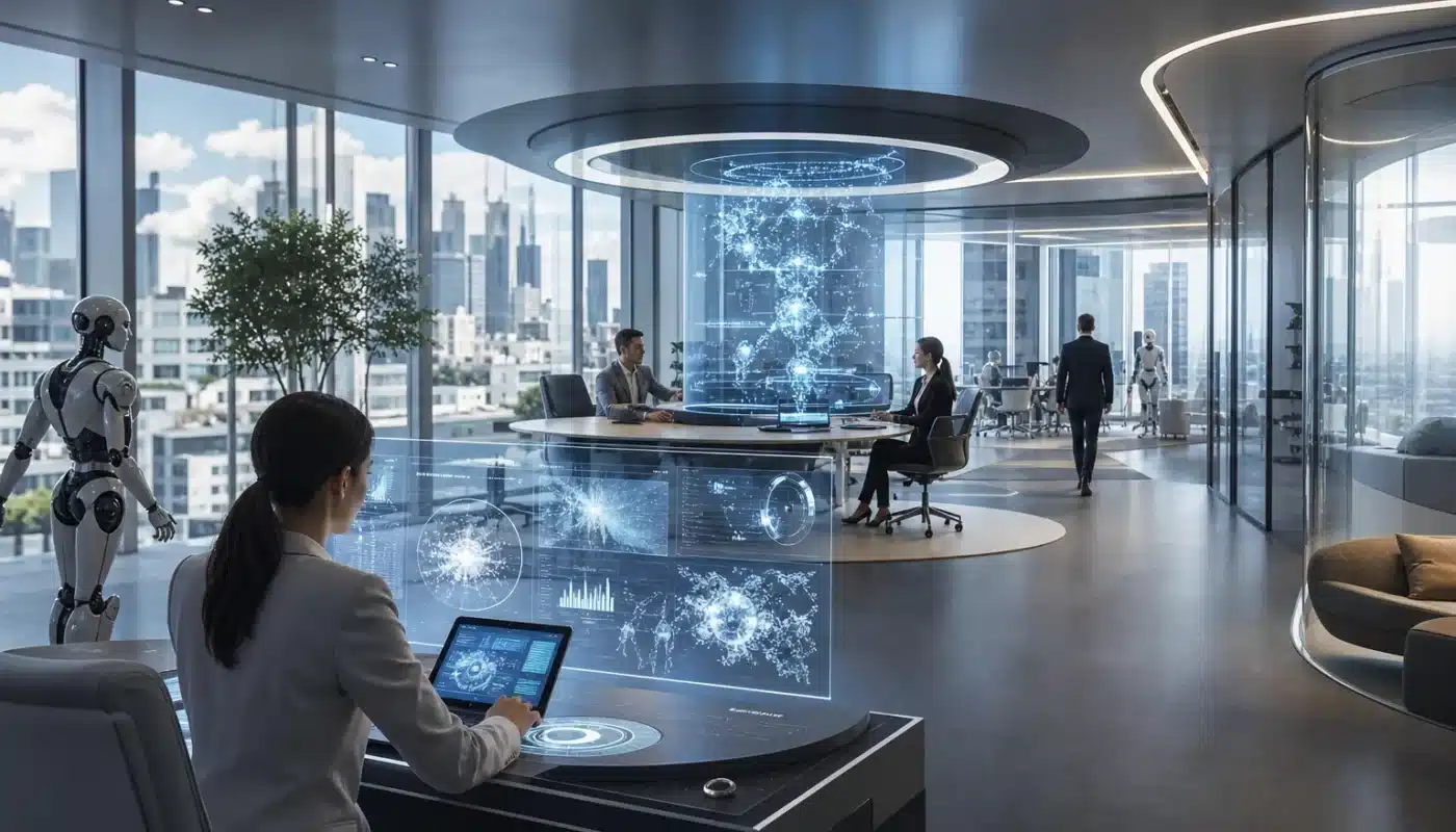Intelligence artificielle en 2026 avec technologies et tendances innovantes