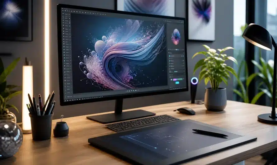 Outil d'intelligence artificielle créant une image numérique innovante