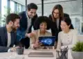 PME utilisant l'intelligence artificielle pour optimiser son budget