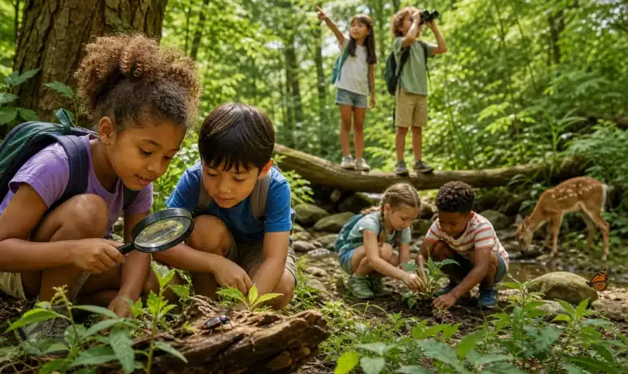 7 activités nature pour sensibiliser les enfants à l’écologie en douceur